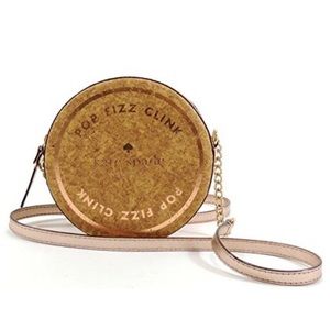 EUC Kate Spade Pop Fizz Clink Cork Crossbody Bag